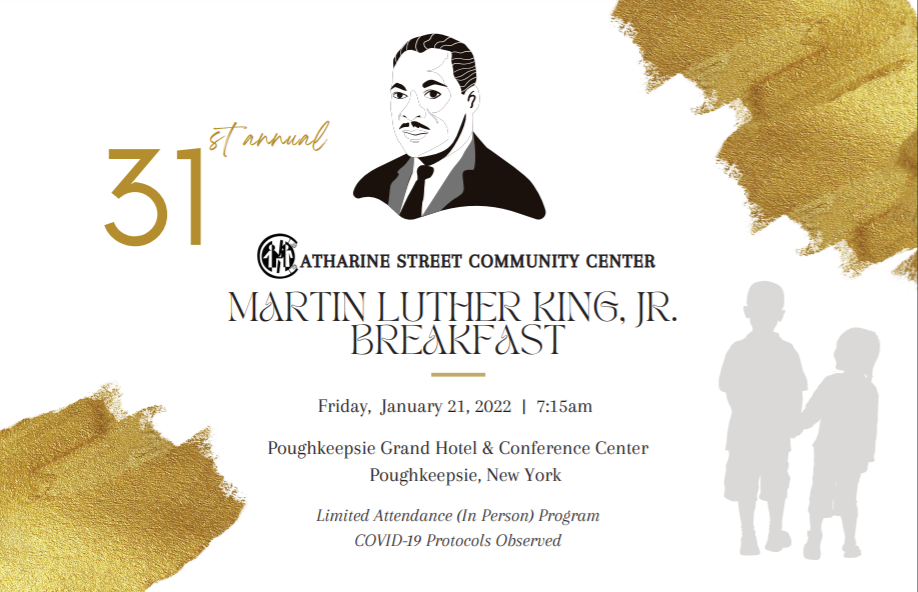 31st Martin Luther King, Jr. Breakfast – Friday, January 21, 2022