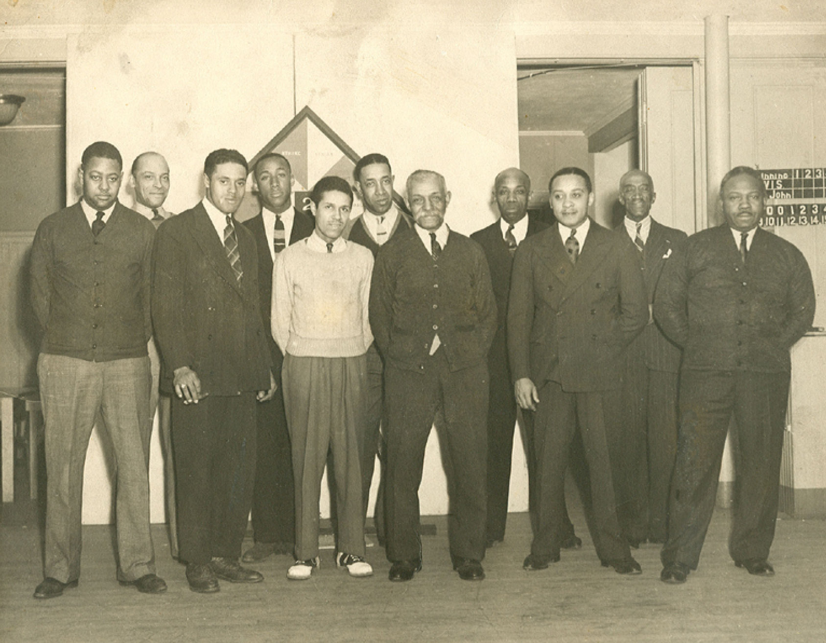 A Men’s Group gathering at the Center.
