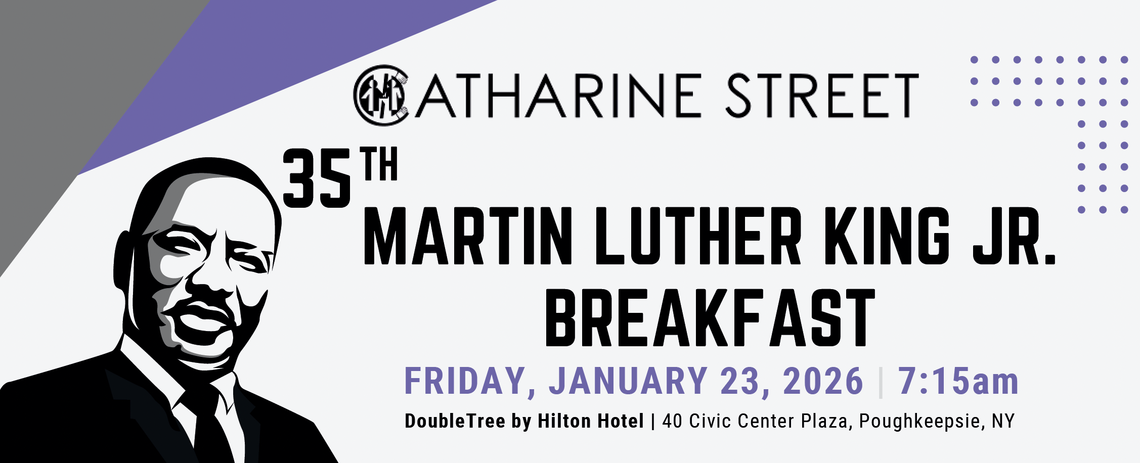 MLK breakfast banner
